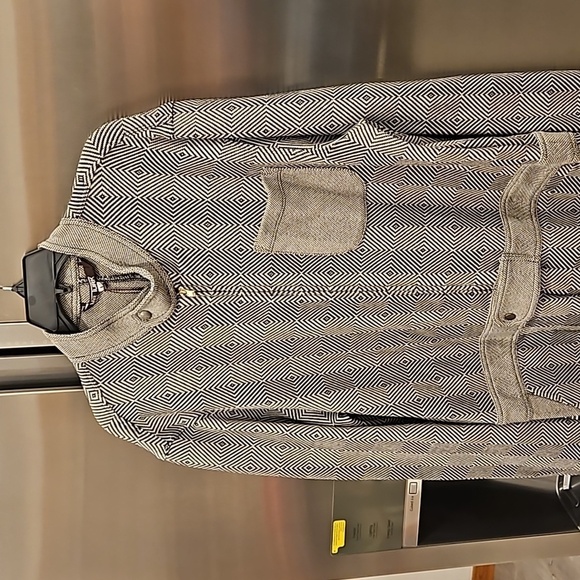 MR TURK by TRINA TURK Dean Jumpsuit ~ Soft Diamond Stripe Knit Print Large L NWT - Picture 7 of 12